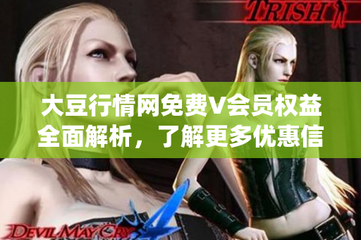大豆行情网免费V会员权益全面解析，了解更多优惠信息(1)