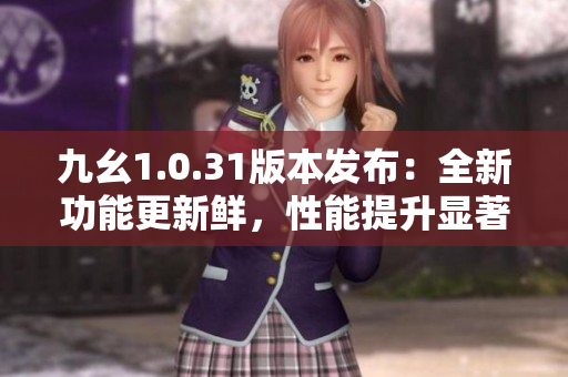九幺1.0.31版本发布：全新功能更新鲜，性能提升显著！