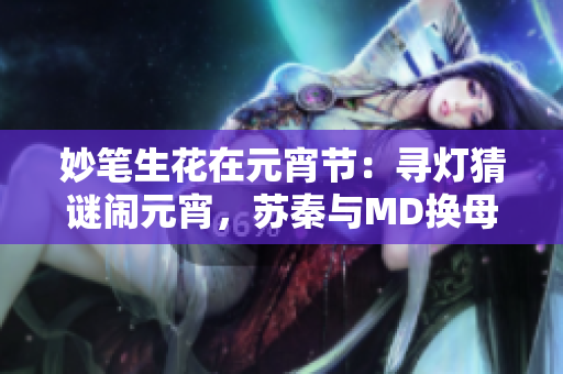 妙笔生花在元宵节：寻灯猜谜闹元宵，苏秦与MD换母