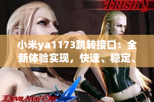 小米ya1173跳转接口：全新体验实现，快速、稳定、高效！