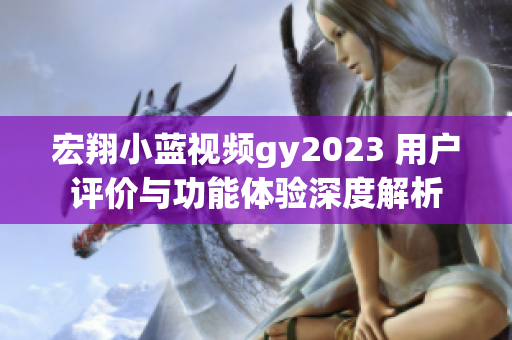 宏翔小蓝视频gy2023 用户评价与功能体验深度解析