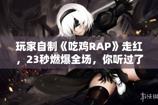 玩家自制《吃鸡RAP》走红，23秒燃爆全场，你听过了吗？