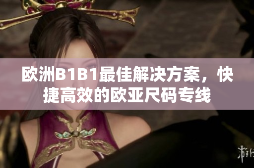 欧洲B1B1最佳解决方案，快捷高效的欧亚尺码专线