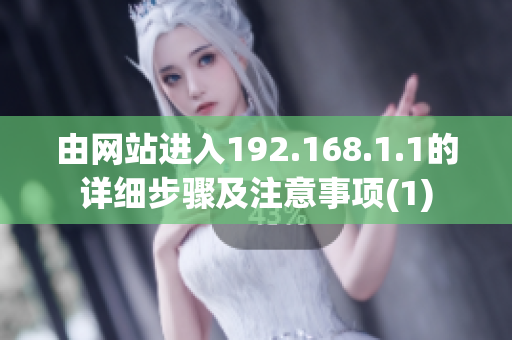 由网站进入192.168.1.1的详细步骤及注意事项(1)