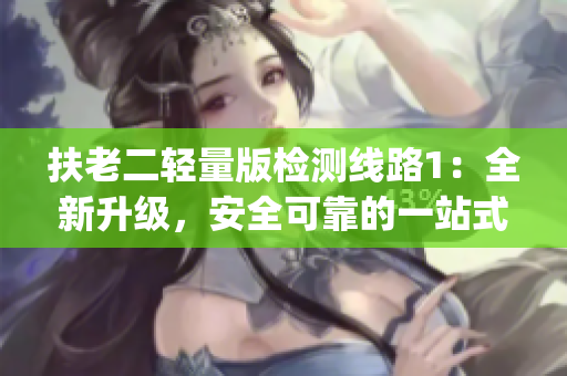扶老二轻量版检测线路1：全新升级，安全可靠的一站式检测服务(1)