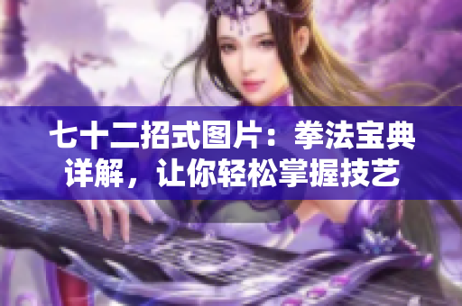 七十二招式图片：拳法宝典详解，让你轻松掌握技艺